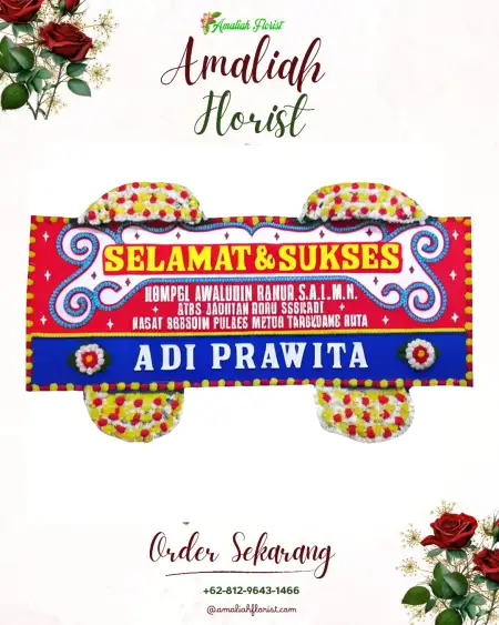 Papan Bunga Ucapan Selamat Bulotadaa Barat