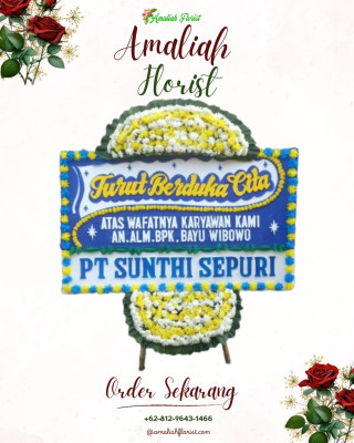 Papan Bunga Duka di Bulotadaa Barat