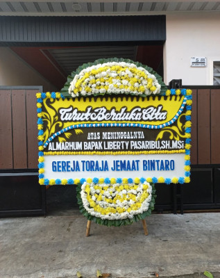 Papan Bunga Duka di Bulotadaa Barat